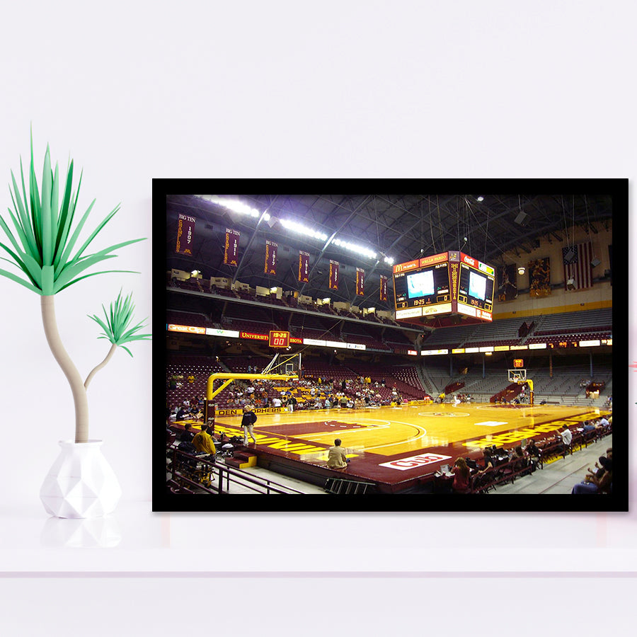 Minnesota Golden Gophers Wall Art Williams Arena Stadium Art Prints,Sport Stadium Art Prints, Fan Gift, Wall Decor