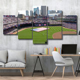 Minnesota Twins Stadium Canvas Prints Target Field Wall Art Baseball,Multi Panels,Sport Stadium Art Prints, Fan Gift