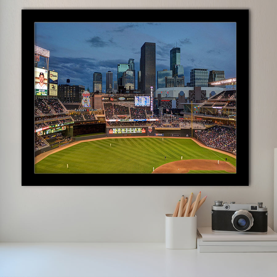 Minnesota Twins Wall Art Target Field Stadium Art Prints MLB,Sport Stadium Art Prints, Fan Gift, Wall Decor