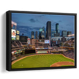 Minnesota Twins Wall Art Target Field Stadium Framed Canvas Prints MLB,Sport Stadium Art Prints, Fan Gift