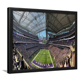Minnesota Vikings Stadium Art Prints US Bank Stadium Wall Art,Sport Stadium Art Prints, Fan Gift, Wall Decor