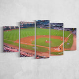Minute Maid Park Hill, Stadium Canvas, Sport Art, Large Canvas, Multi Panels, Canvas Prints Wall Art Decor