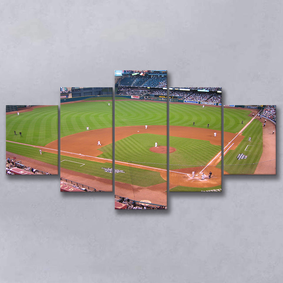 Minute Maid Park Hill, Stadium Canvas, Sport Art, Large Canvas, Multi Panels, Canvas Prints Wall Art Decor