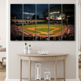 Minute Maid Park Stadium, Stadium Canvas, Sport Art, Gift for him, Multi Panels B, Canvas Prints Wall Art Decor