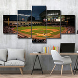 Minute Maid Park Stadium, Stadium Canvas, Sport Art, Large Canvas, Multi Panels, Canvas Prints Wall Art Decor