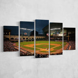 Minute Maid Park Stadium, Stadium Canvas, Sport Art, Large Canvas, Multi Panels, Canvas Prints Wall Art Decor