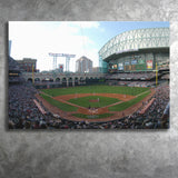 Minute Maid Park in Houston, Stadium Canvas, Sport Art, Gift for him, Fan Gift, Canvas Prints Wall Art Decor