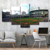 Minute Maid Park in Houston, Stadium Canvas, Sport Art, Large Canvas, Multi Panels, Canvas Prints Wall Art Decor