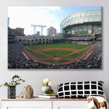 Minute Maid Park in Houston, Stadium Canvas, Sport Art, Gift for him, Fan Gift, Canvas Prints Wall Art Decor