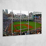 Minute Maid Park in Texas, Stadium Canvas, Sport Art, Gift for him, Multi Panels B, Canvas Prints Wall Art Decor