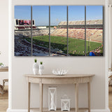 Mississippi State Bulldogs Stadium Canvas Prints Devis Wade Stadium Wall,Multi Panels B,Sport Stadium Art Prints, Fan Gift