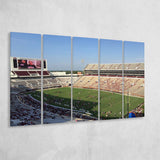 Mississippi State Bulldogs Stadium Canvas Prints Devis Wade Stadium Wall,Multi Panels B,Sport Stadium Art Prints, Fan Gift