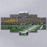 Missouri Tigers Stadium Canvas Prints Faurot Field Wall Art American,Multi Panels,Sport Stadium Art Prints, Fan Gift
