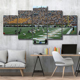 Missouri Tigers Stadium Canvas Prints Faurot Field Wall Art American,Multi Panels,Sport Stadium Art Prints, Fan Gift