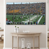 Missouri Tigers Stadium Canvas Prints Faurot Field Wall Art American,Multi Panels B,Sport Stadium Art Prints, Fan Gift