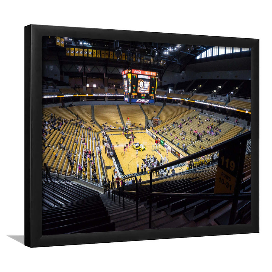 Missouri Tigers Stadium Art Prints Mizzou Arena Wall Art Basketball,Sport Stadium Art Prints, Fan Gift, Wall Decor