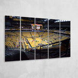 Missouri Tigers Stadium Canvas Prints Mizzou Arena Wall Art Basketball,Multi Panels B,Sport Stadium Art Prints, Fan Gift