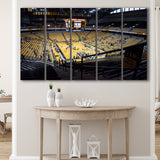 Missouri Tigers Stadium Canvas Prints Mizzou Arena Wall Art Basketball,Multi Panels B,Sport Stadium Art Prints, Fan Gift