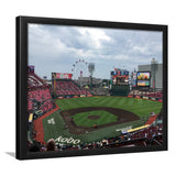 Miyagi Baseball Stadium, Stadium Canvas, Sport Art, Gift for him, Framed Art Prints Wall Art Decor, Framed Picture