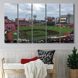 Miyagi Baseball Stadium, Stadium Canvas, Sport Art, Gift for him, Multi Panels B, Canvas Prints Wall Art Decor