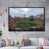 Miyagi Baseball Stadium, Stadium Canvas, Sport Art, Gift for him, Framed Art Prints Wall Art Decor, Framed Picture