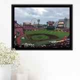 Miyagi Baseball Stadium, Stadium Canvas, Sport Art, Gift for him, Framed Canvas Prints Wall Art Decor, Framed Picture