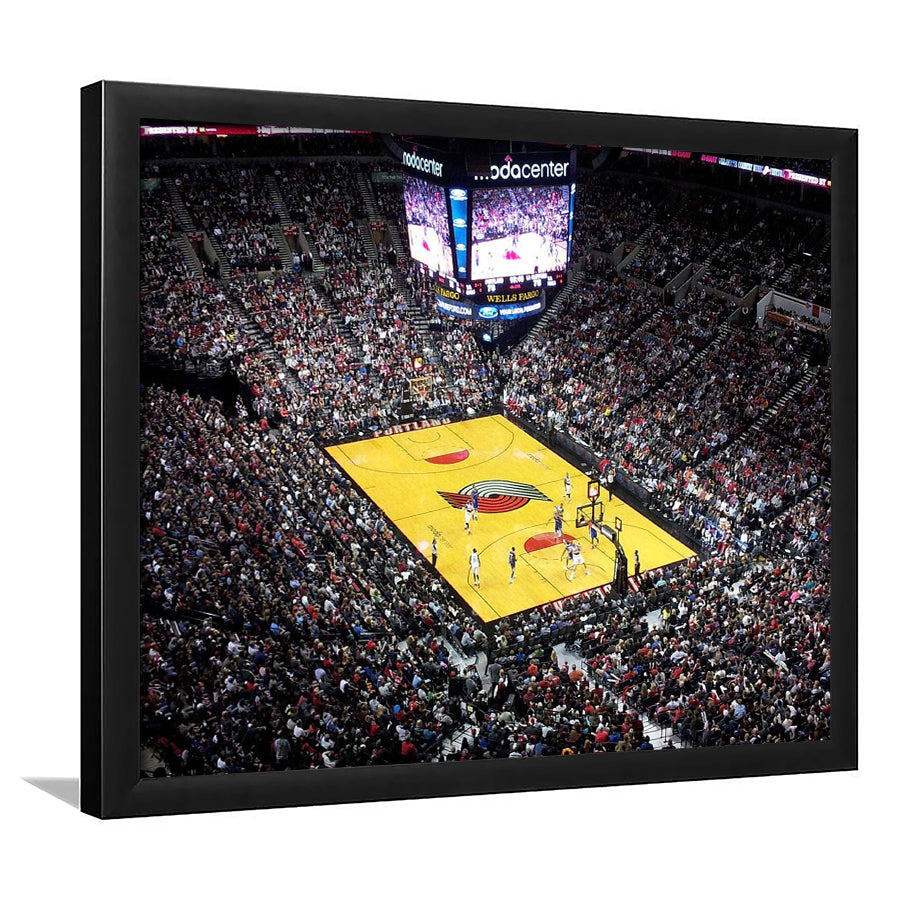 Moda Center Stadium Art Prints Portland Trail Blazers Wall Art,Sport Stadium Art Prints, Fan Gift, Wall Decor