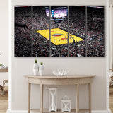 Moda Center Stadium Canvas Prints Portland Trail Blazers Wall Art,Multi Panels B,Sport Stadium Art Prints, Fan Gift