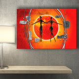 Modern African Canvas Prints Wall Art Decor - Painting Canvas,Home Decor, Ready to Hang