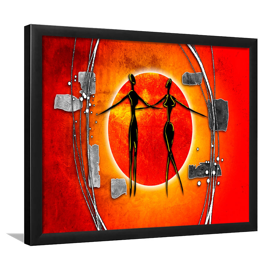 Modern African Framed Art Prints Wall Art Decor, Framed Picture, Home Decor