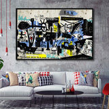 Modern Wall Art Framed Canvas Prints Wall Art Decor, Framed Picture, Floating Frame