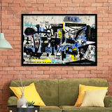 Modern Wall Art Framed Art Prints Wall Art Decor, Framed Picture, Home Decor
