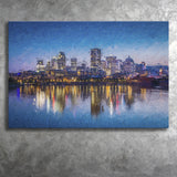 Montreal Downtown View Canvas Prints Wall Art Decor - Paiting Canvas, Art Prints, Wall Decor, For Sale