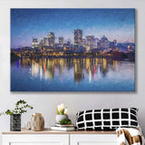 Montreal Downtown View Canvas Prints Wall Art Decor - Paiting Canvas, Art Prints, Wall Decor, For Sale