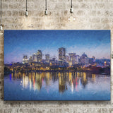 Montreal Downtown View Canvas Prints Wall Art Decor - Paiting Canvas, Art Prints, Wall Decor, For Sale