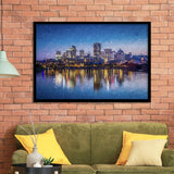 Montreal Downtown View Framed Art Prints Wall Decor - Painting Prints, Framed Picture, Home Decor