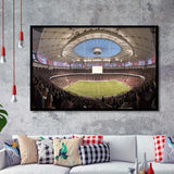 Montreal Impact Olympic Stadium, Stadium Canvas, Sport Art, Gift for him, Framed Art Prints Wall Art Decor, Framed Picture