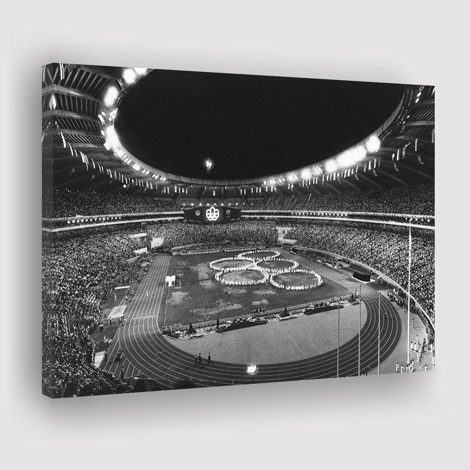 Montreal Olympic Stadium, Stadium Canvas, Sport Art, Gift for him, Fan Gift, Canvas Prints Wall Art Decor