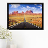 Monument Valley Cool Framed Canvas Prints Wall Art Decor - Paiting Canvas, Art Prints, Floating Frame