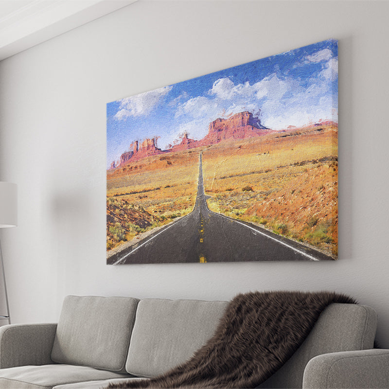 Monument Valley Cool Canvas Prints Wall Art Decor - Paiting Canvas, Art Prints, Wall Decor, For Sale