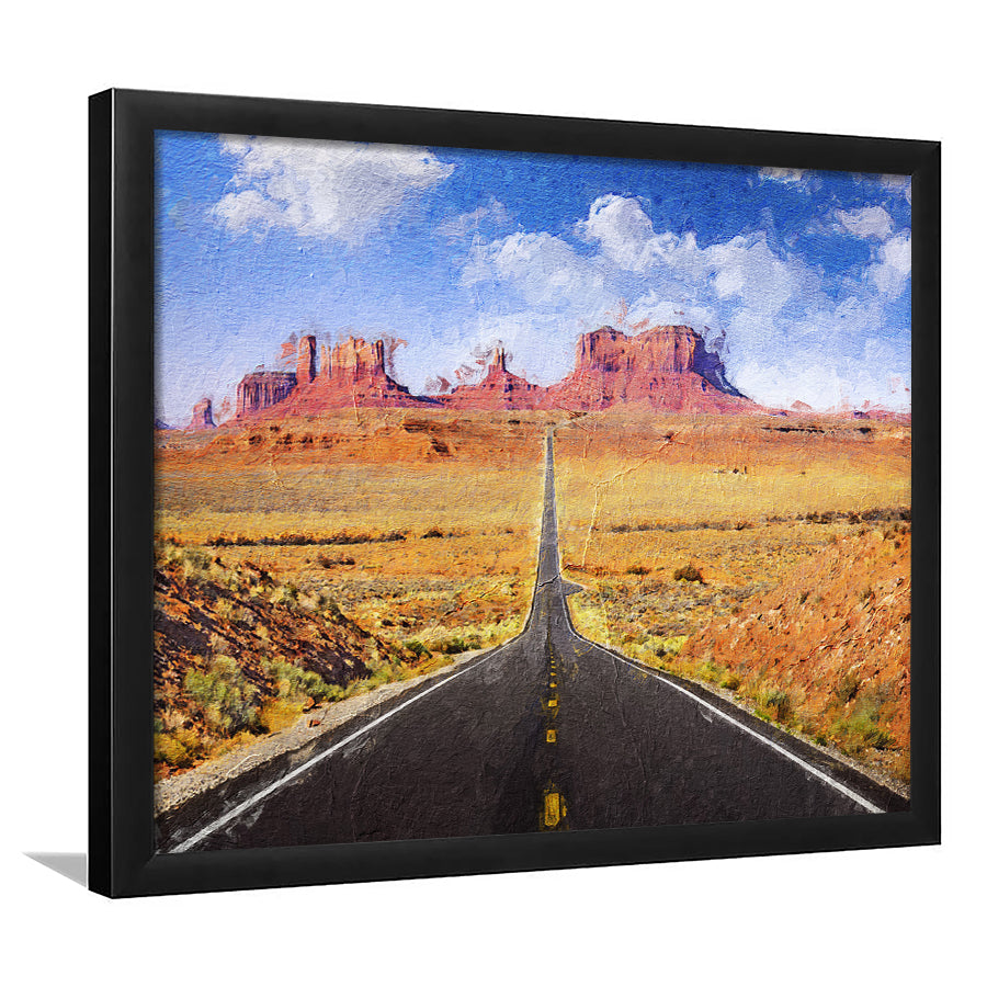 Monument Valley Cool Framed Art Prints Wall Decor - Painting Prints, Framed Picture, Home Decor