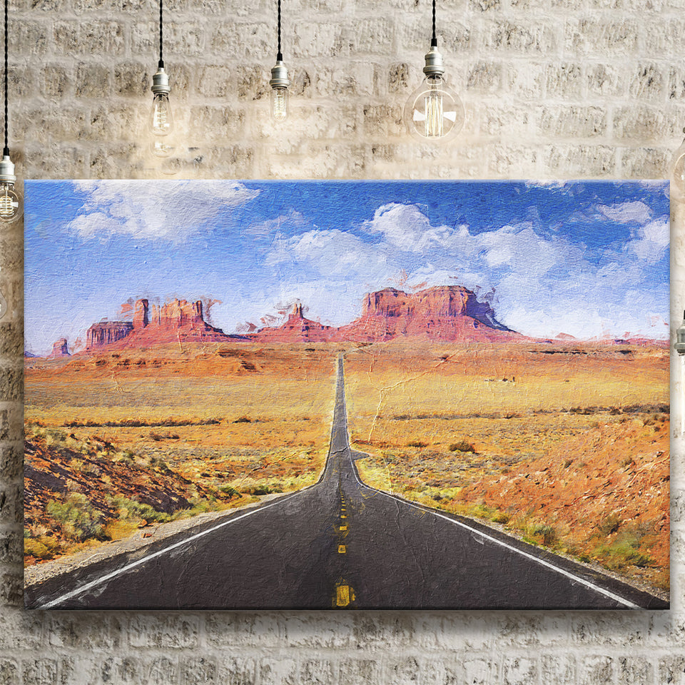 Monument Valley Cool Canvas Prints Wall Art Decor - Paiting Canvas, Art Prints, Wall Decor, For Sale