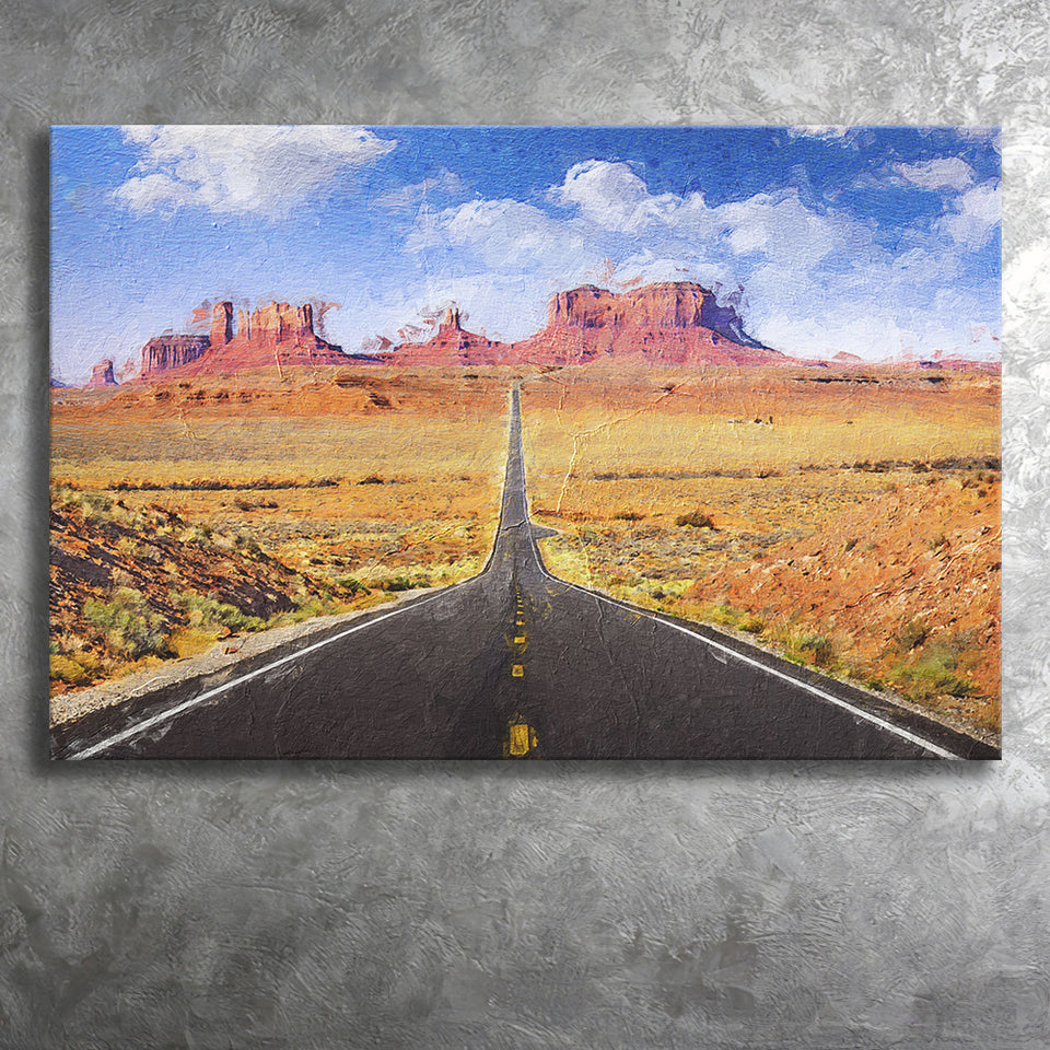 Monument Valley Cool Canvas Prints Wall Art Decor - Paiting Canvas, Art Prints, Wall Decor, For Sale