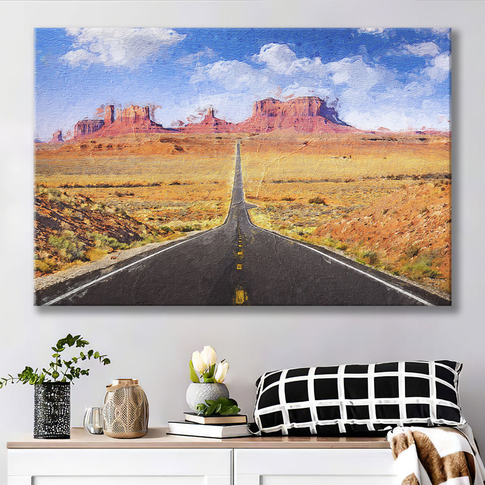 Monument Valley Cool Canvas Prints Wall Art Decor - Paiting Canvas, Art Prints, Wall Decor, For Sale