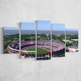 Monumental de Nunez Stadium, Stadium Canvas, Sport Art, Large Canvas, Multi Panels, Canvas Prints Wall Art Decor
