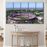 Monumental de Nunez Stadium, Stadium Canvas, Sport Art, Gift for him, Multi Panels B, Canvas Prints Wall Art Decor