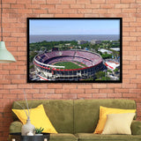 Monumental de Nunez Stadium, Stadium Canvas, Sport Art, Gift for him, Framed Art Prints Wall Art Decor, Framed Picture