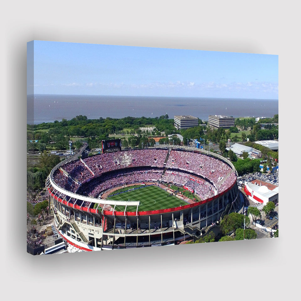 Monumental de Nunez Stadium, Stadium Canvas, Sport Art, Gift for him, Fan Gift, Canvas Prints Wall Art Decor