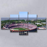 Monumental de Nunez Stadium, Stadium Canvas, Sport Art, Large Canvas, Multi Panels, Canvas Prints Wall Art Decor