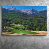 Moonlight Basin Golf Club, The Reserve Course Hole 06, Big Sky, Montana, Golf Art Print, Golf Lover, Canvas Prints Wall Art Decor